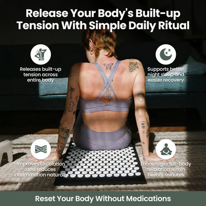 CalmBody™ Acupressure Reset -Full Body Recovery Mat